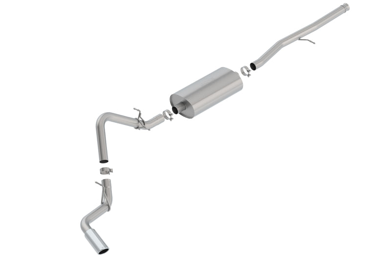 Borla Touring Cat-Back Exhaust System for 2019-2025 Chevy Silverado 1500 & GMC Sierra 1500, Part #140793