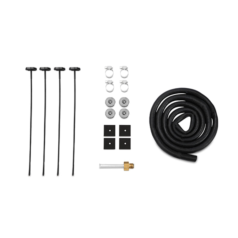 Mishimoto Universal Transmission Fluid Cooler - 12in x 10in x 0.75in Tube-and-Fin Design for Automotive Fluid Cooling