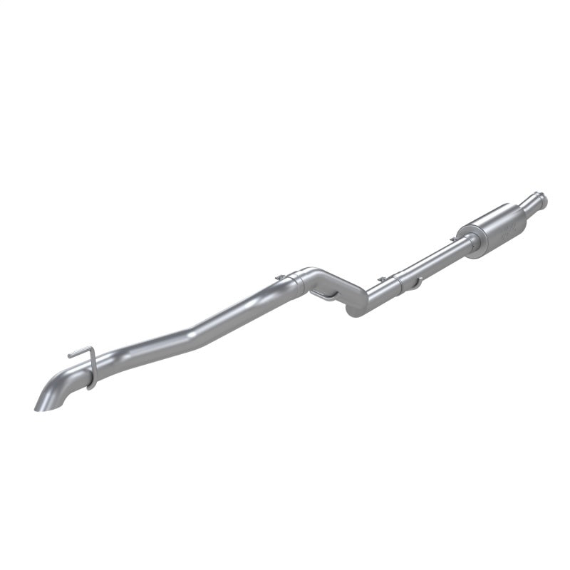 MBRP Armor Lite Series 2020-2021 Jeep Gladiator 3.6L 2.5-Inch Single Rear Exit Cat Back Exhaust System - Off-Road Version
