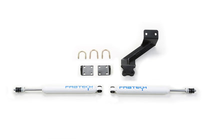 Fabtech 14-18 Ram 2500/3500 Dual Steering Stabilizer System with Performance Shocks