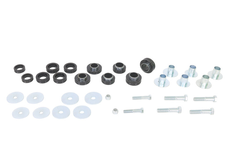 Whiteline W93494 Body Mount Bushing Set for Pontiac Firebird and Chevrolet Chevy II
