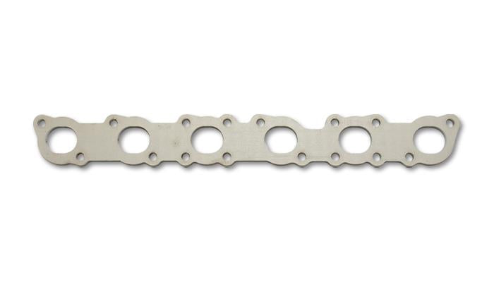 Vibrant T304 Stainless Steel Exhaust Manifold Flange for Nissan RB25 and RB26 – 3/8 Inch Thick