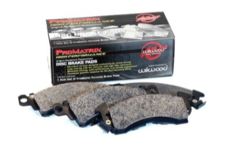 Wilwood Promatrix D1631 Brake Pad Set for Automotive Performance and Durability