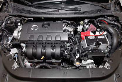 K&N Engineering 69-7003TTK Cold Air Intake System for 2013-2014 Nissan Sentra 1.8L L4 with Short Ram Design