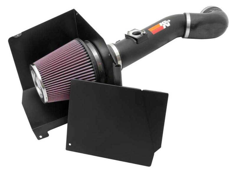 K&N Engineering 77-3076KTK Cold Air Intake System for 2011 GMC Sierra 2500/3500 HD and Chevrolet Silverado 3500 HD