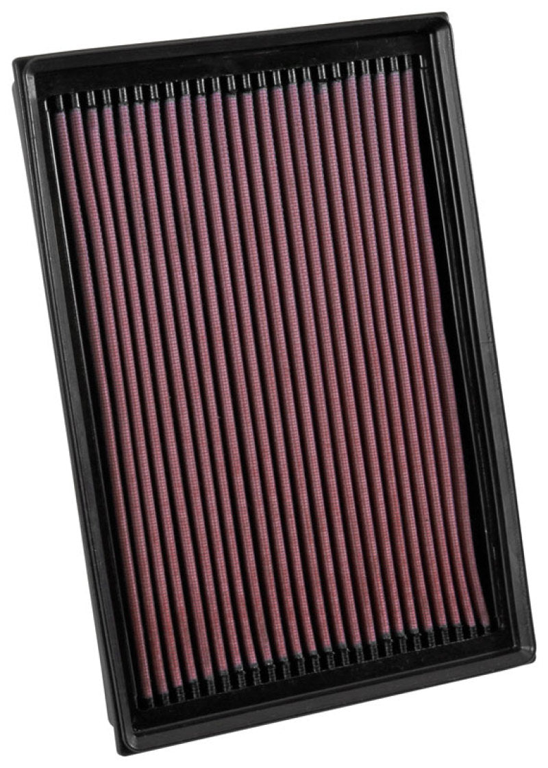 K&N Engineering 33-5048 High-Flow Replacement Drop-In Air Filter for Nissan Titan XD (2016-2017) with V8-5.0L Engine