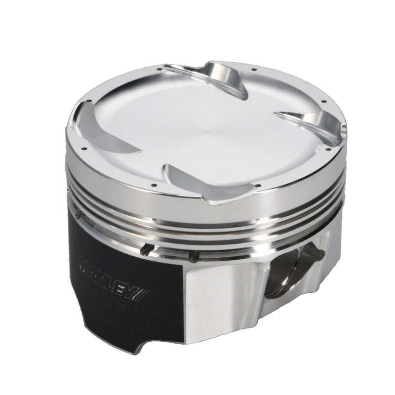 Manley Performance Mitsubishi Eclipse 85.5mm Bore, 88mm Stroke, 12cc Dish T/T Piston Set of 4