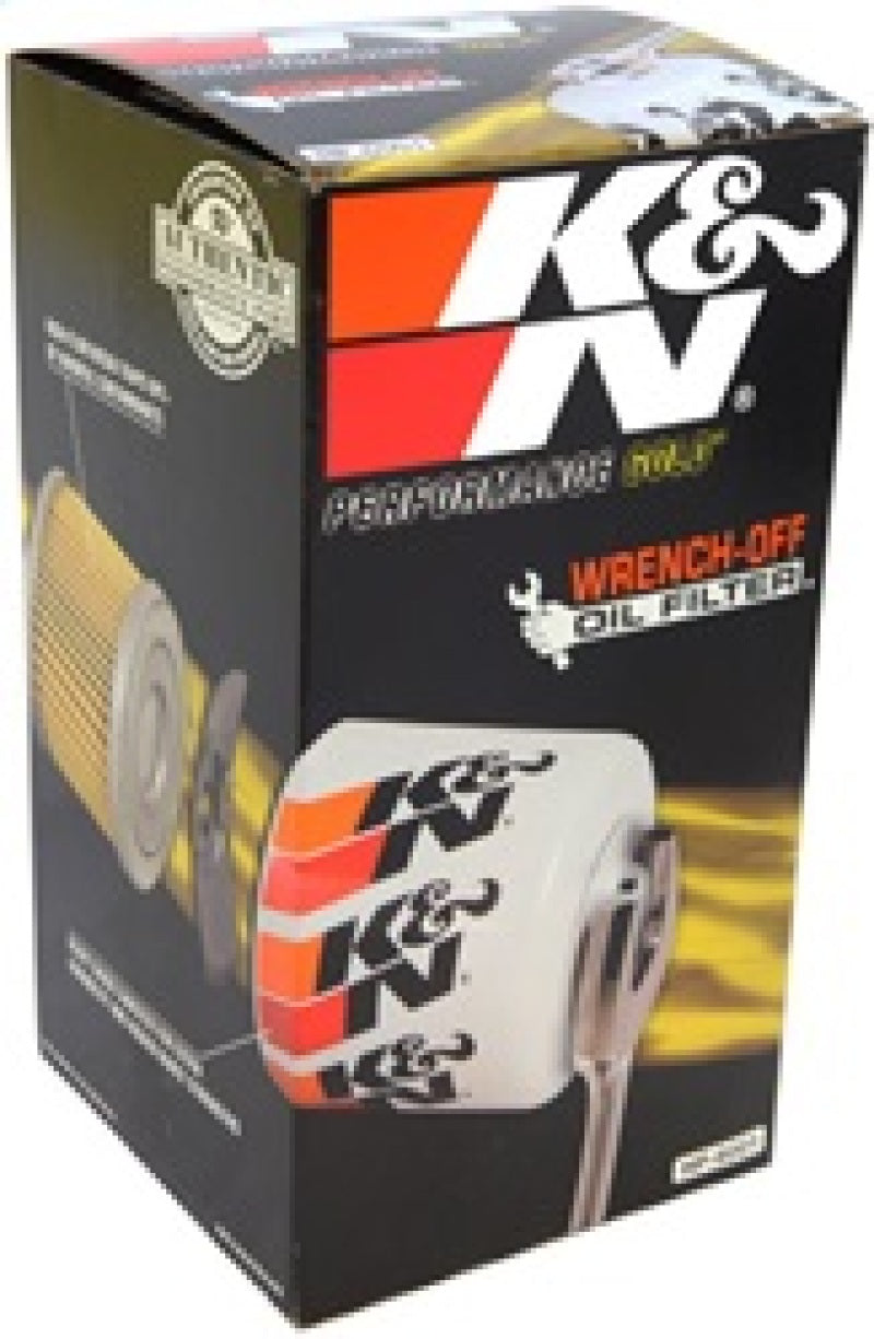 K&N HP-6001 Premium Oil Filter for Ford F-250 and F-350 Diesel Trucks