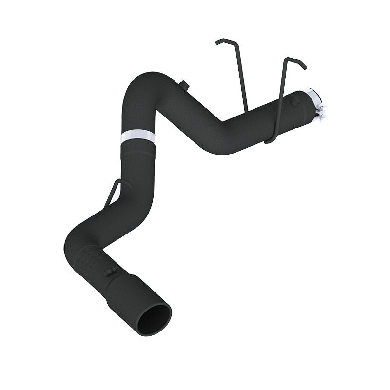 MBRP Armor BLK Series 4-inch Filter Back Exhaust System for Chevrolet Silverado 2500 HD and GMC Sierra 2500 HD