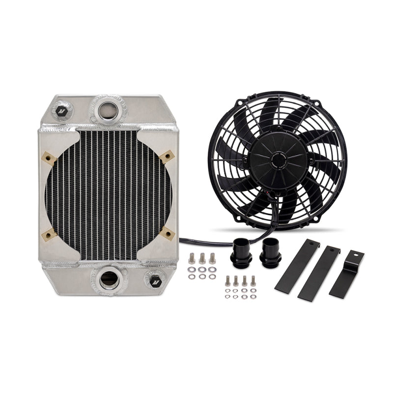 Mishimoto Universal Drag Race Performance Aluminum Radiator - Natural Part MM-RAD-UNI-DRGN