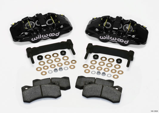 Wilwood Aero6 Front Caliper & Bracket Kit for 1997-2013 Chevy Corvette – Black Finish