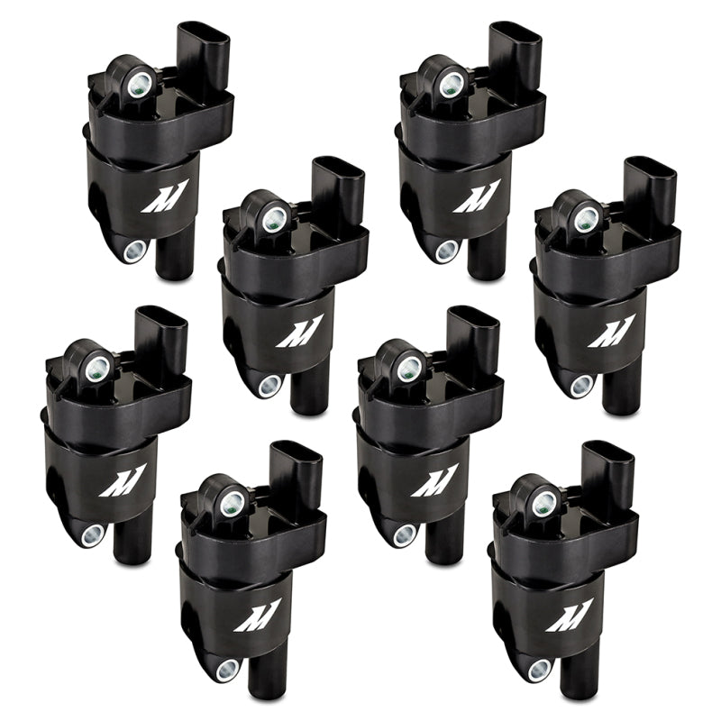 Mishimoto GM LS Round Style Engine Ignition Coil Set - Part Number MMIG-LSRD-0708