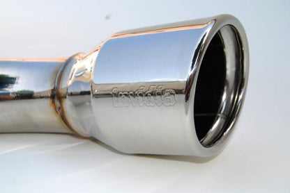 Invidia Q300 Single Rolled Stainless Steel Cat-Back Exhaust for 2008-2011 Subaru Impreza WRX Hatchback
