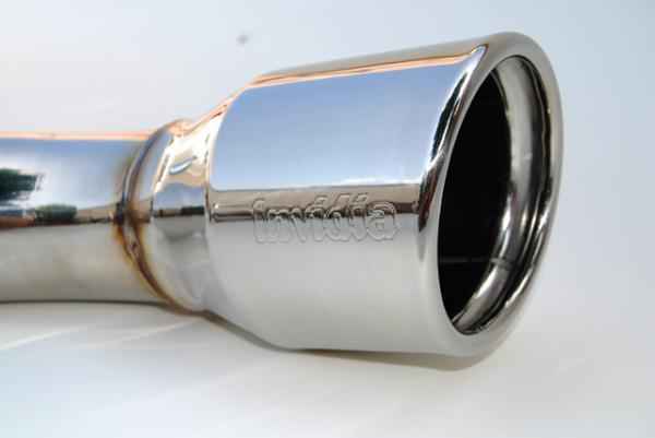 Invidia 08+ WRX Hatch Q300 Single Rolled SS Cat-back Exhaust