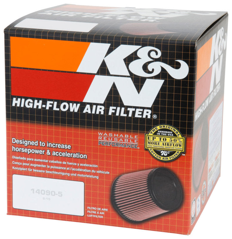 K&N Engineering Custom Round Racing Air Filter Assembly - 5.875 Inch Outer Diameter