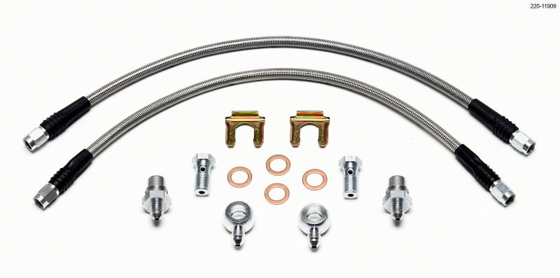 Wilwood Flexline Kit Rear for Ford Fiesta - Part Number 220-11909