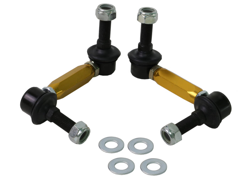 Whiteline KLC198 Adjustable Rear Sway Bar Link Assembly for Ford Focus RS MK3 and Mustang 2015-2016
