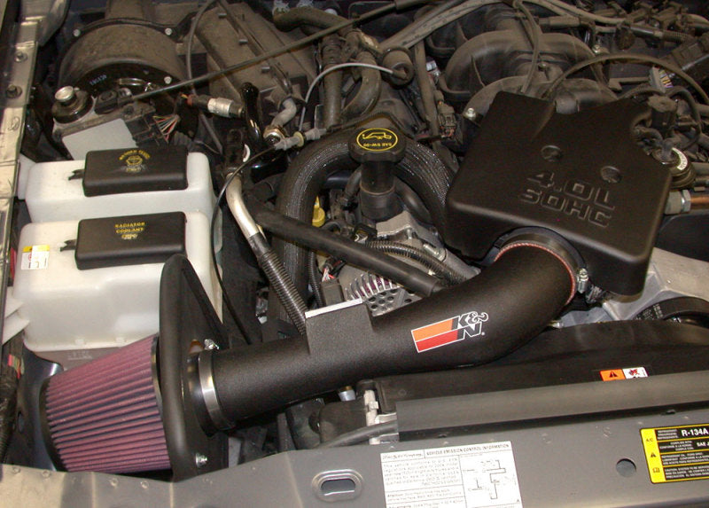 K&N Engineering 57-2561 Performance Cold Air Intake System for Ford Ranger and Mazda B4000 with 4.0L V6 Engine