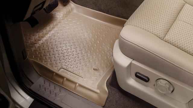 Husky Liners 04 1/2-08 F-150 Super Cab Classic Style 2nd Row Black Floor Liners