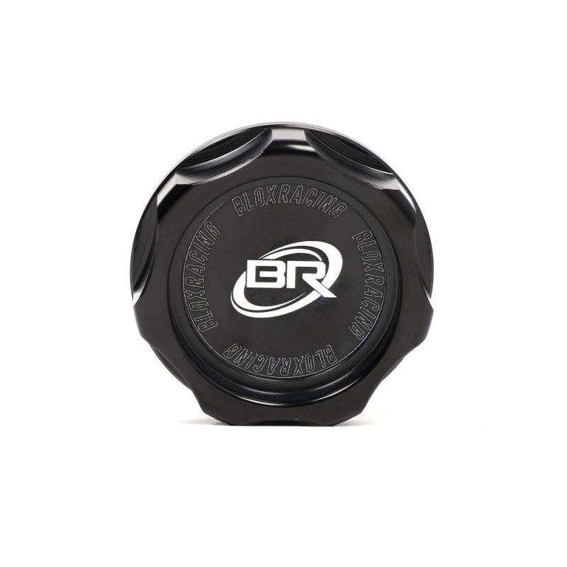 BLOX Racing Billet Honda Oil Cap - Black (Part Number: BXAC-00501-BK)