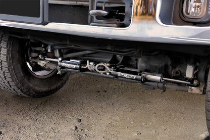 Fabtech Dual Dirt Logic 2.25 Stainless Steel Steering Stabilizer Kit for Ford F-250 Super Duty (2010-2011)