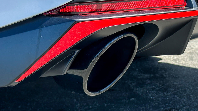 Borla ATAK Cat-Back Exhaust System for 2022-2023 Hyundai Elantra N 2.0L Turbo with Black Chrome Tips