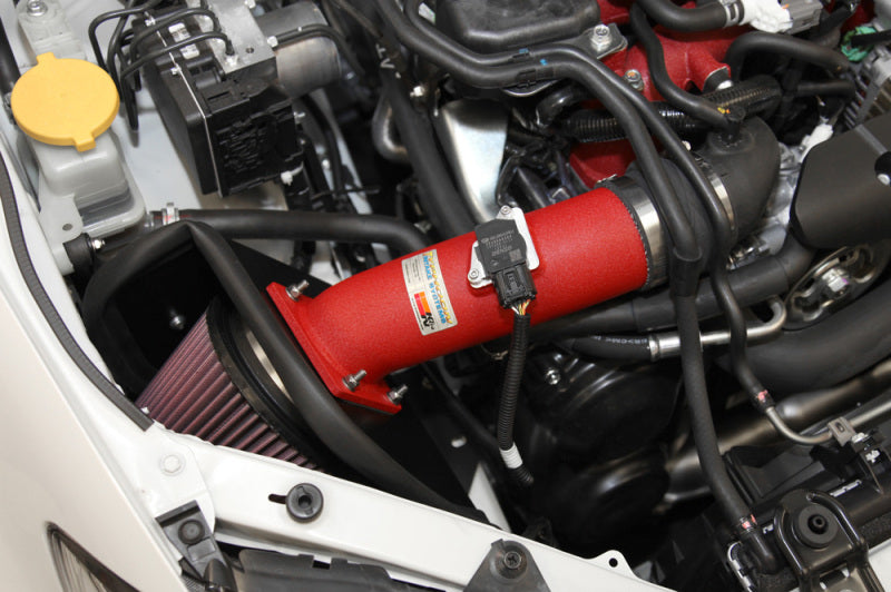 K&N Engineering 69-8005TWR Red Typhoon Short Ram Cold Air Intake for Subaru Impreza 2.5L H4