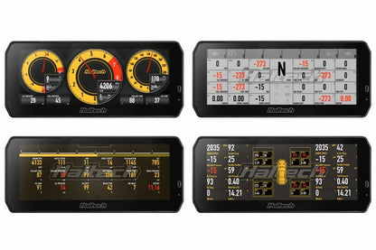 Haltech uC-10 10-Inch Digital Dash Kit with Cables and Accessories