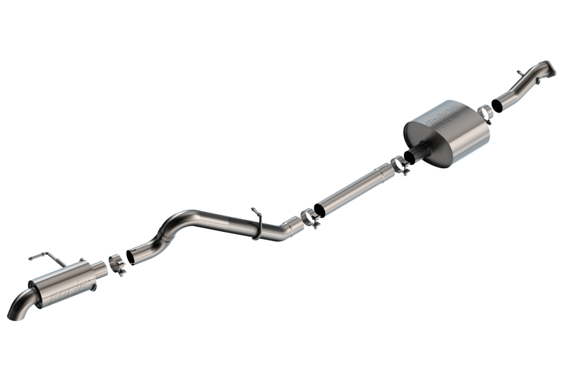 Borla 21-22 Ford Bronco 2.7L T-304 Stainless Steel Touring Cat-Back Exhaust System