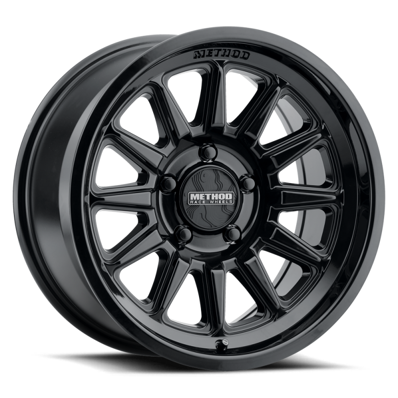 Method MR323 20x10 Black Off-Road Wheel with 8x170 Bolt Pattern and -18 Offset