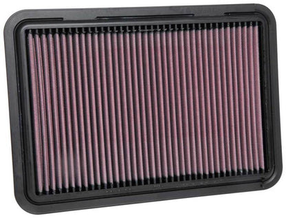 K&N Engineering 33-3130 High-Flow Drop-In Air Filter for 2017-2019 Suzuki Swift V 1.4L L4 Engine