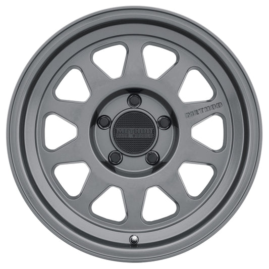 Method MR316 18x9 Titanium Wheel with +18mm Offset and 5x150 Bolt Pattern