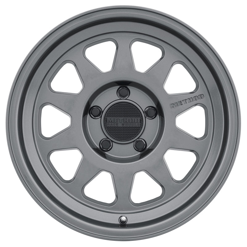 Method MR316 17x8.5 Inch Titanium Alloy Wheel with 5x5 Bolt Pattern and 71.5mm Center Bore