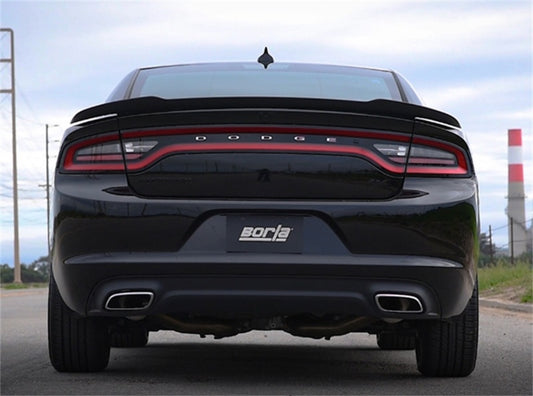 Borla 2017-2023 Dodge Charger R/T 5.7L ATAK Cat-Back Exhaust System with MDS Valves