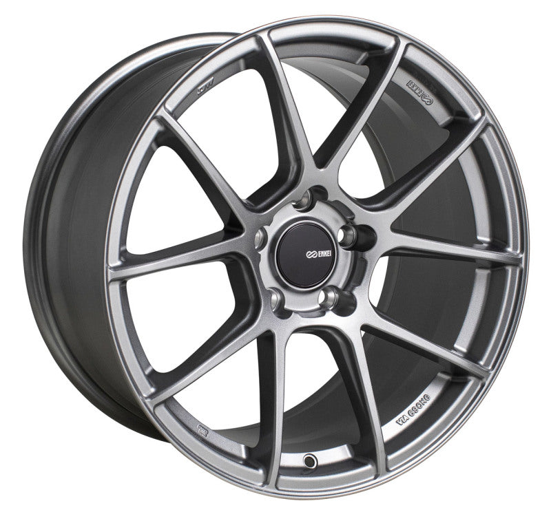 Enkei TS-V 18x8 Storm Grey Wheel with 5x114.3 Bolt Pattern and +35mm Offset