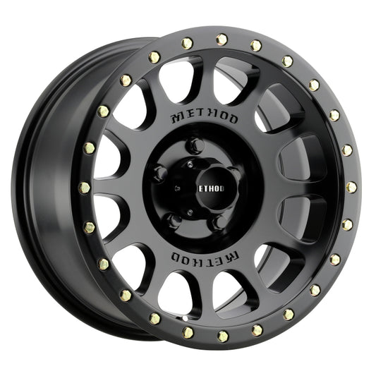 Method MR305 NV 20x10-Inch Black Alloy Wheel with -18mm Offset and 5x5 Bolt Pattern