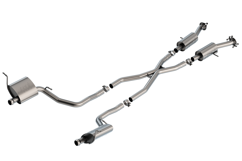 Borla 14-20 Jeep Grand Cherokee High Altitude/Summit 3.6L V6 S-Type Cat-Back Exhaust System