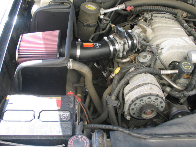 K&N Engineering 57-3016-1 High-Flow Cold Air Intake Kit for GMC C3500 V8-7.4L