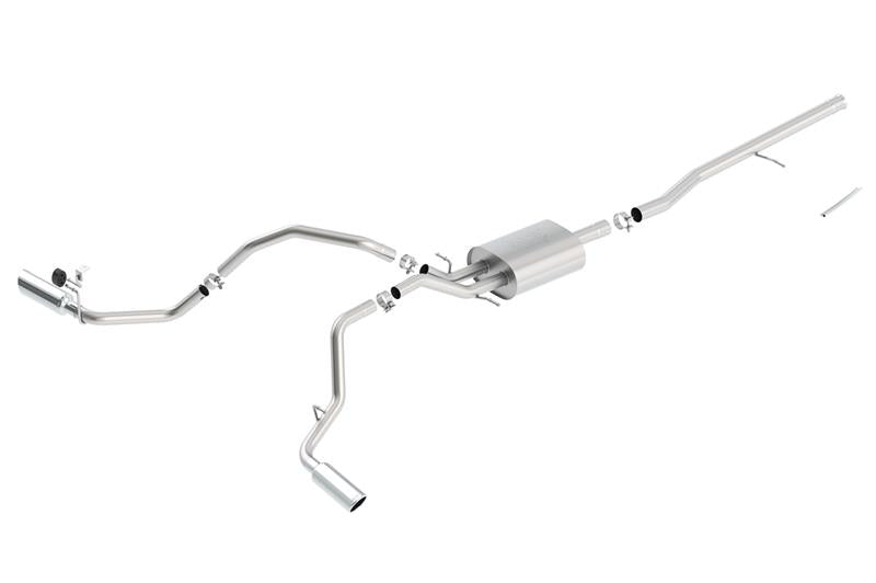 Borla ATAK Cat-Back Exhaust System for 2014-2018 Chevy Silverado 1500 & GMC Sierra 1500 with 5.3L V8