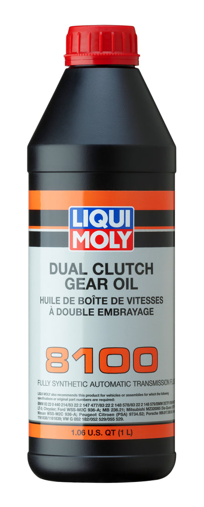 LIQUI MOLY 1L Dual Clutch Transmission Oil 8100 – Synthetic Gear Oil for Audi and BMW Vehicles