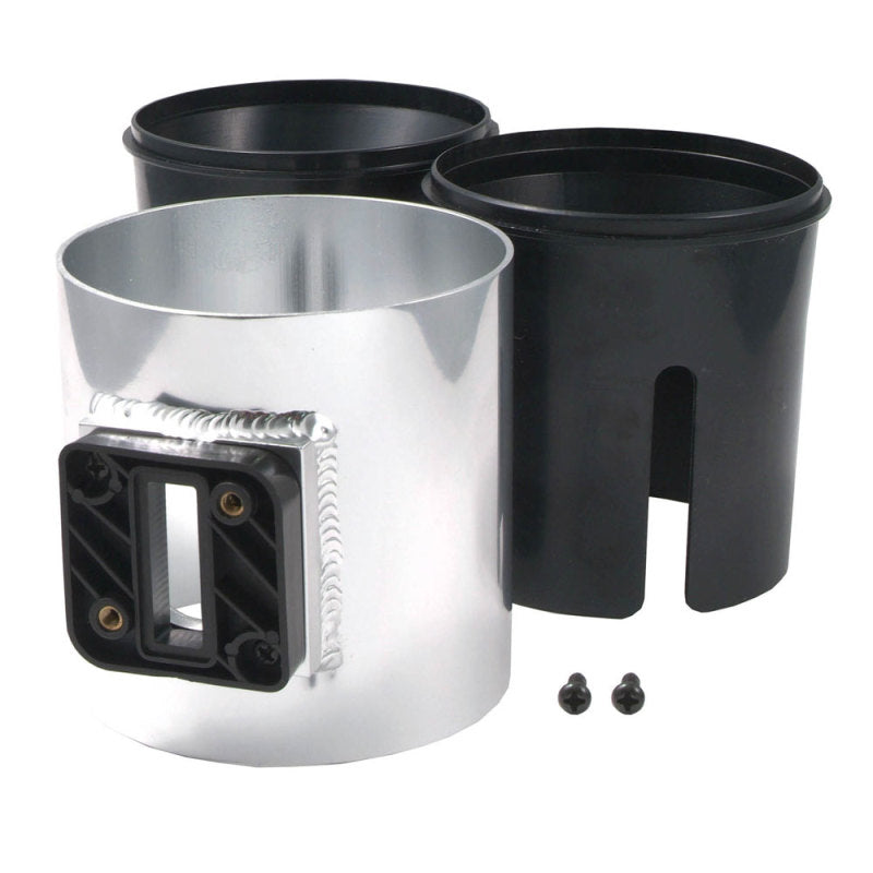 Spectre 4 Inch Aluminum Mass Air Flow Sensor Adapter Kit - Compatible with 2004 and Later Vehicles