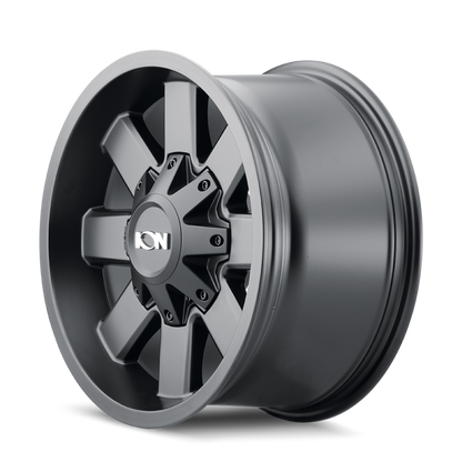 ION Wheels 141 Series Satin Black 20x9 Dual Bolt Pattern Wheel with 18mm Offset