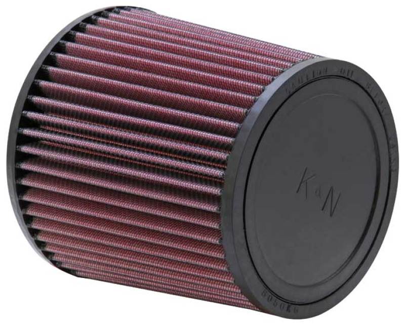 K&N Engineering Universal Rubber Air Filter – 4.5 Inch Flange, 5.87 Inch Base, 5 Inch Top, 6 Inch Height