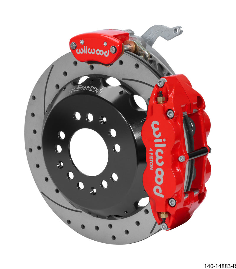 Wilwood Narrow Superlite 4R-MC4 Rear Brake Kit for 1988-1996 Chevrolet Corvette C4