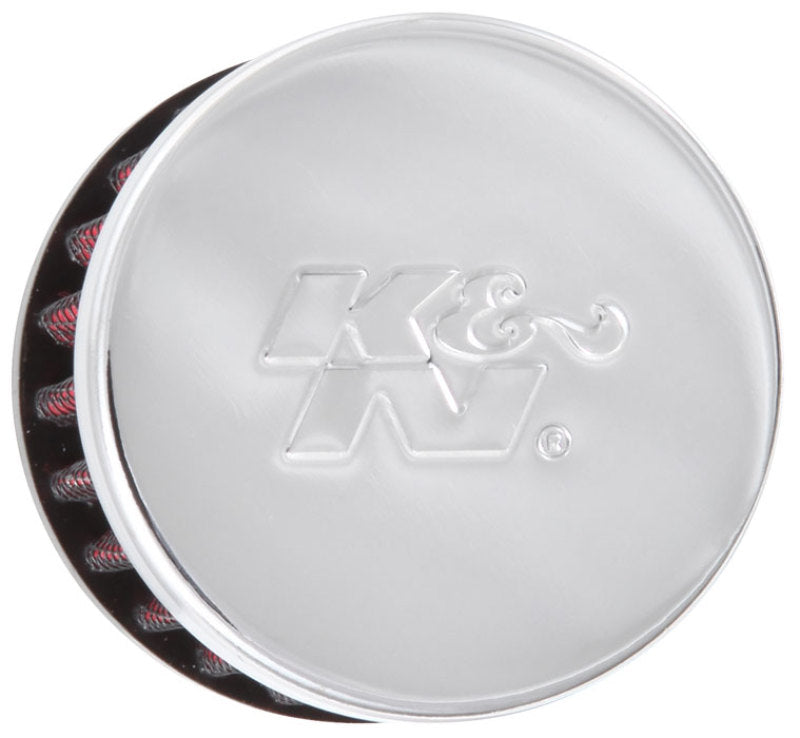 K&N Engineering 62-1320 Clamp-On Rubber Base Crankcase Vent Filter for Classic and Racing Applications