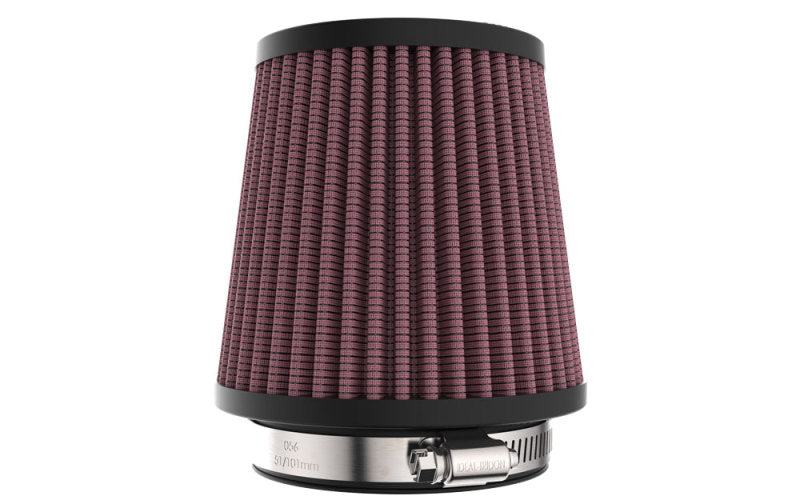 K&N Engineering Universal Clamp-On Air Filter 3-inch Flange, 4 1/2-inch Base, 3 1/2-inch Top