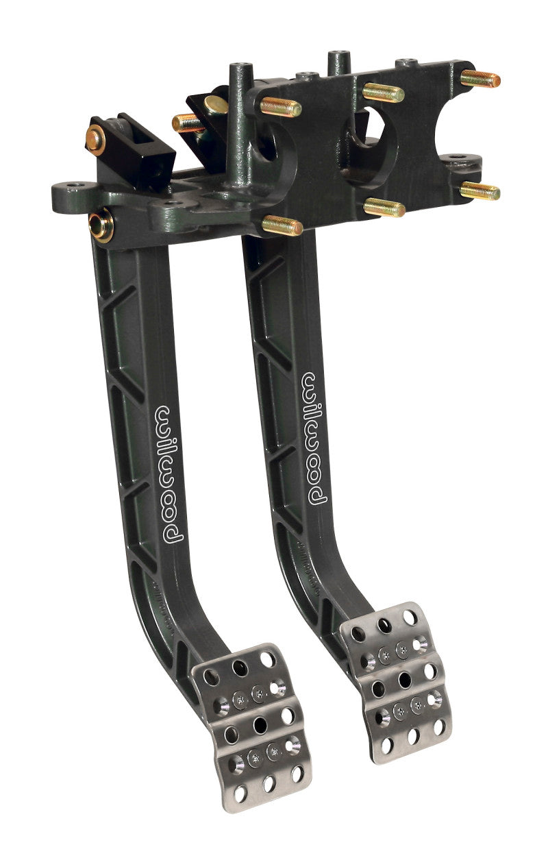 Wilwood Adjustable Dual Pedal Assembly for Brake and Clutch - Rev. Swing Mount with 6.25:1 Ratio, Part #340-11299