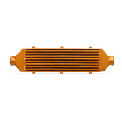 Mishimoto Universal Gold Z Line Intercooler - 28 x 8 x 3 Inches with 21 x 6 x 2.5 Inch Core for Enhanced Turbo Performance