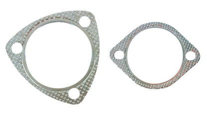 Vibrant 3-Bolt High Temperature Exhaust Gasket (3.5 inch I.D.) – Multi-Layer Graphite for Leak-Free Sealing