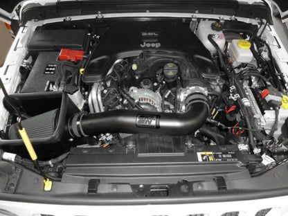 K&N Engineering Blackhawk Performance Cold Air Intake Kit for 2018 Jeep Wrangler JL V6-3.6L